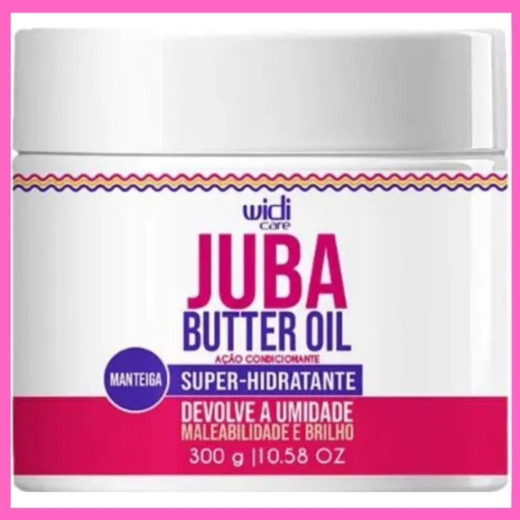 Máscara Widi Care Juba Butter Oil 300g Super Hidratante Ação Condicionante