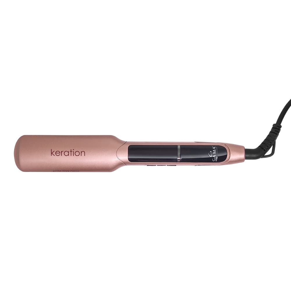 Prancha GAMA X-Wide Keration Pro L  Tecnologia Keration Bvt