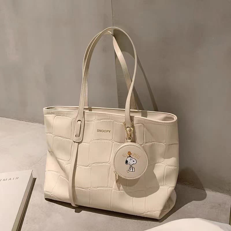 Verão feminino saco estudante universitário grande capacidade 2026 novo estilo na moda sacola portátil Casual axilas sac