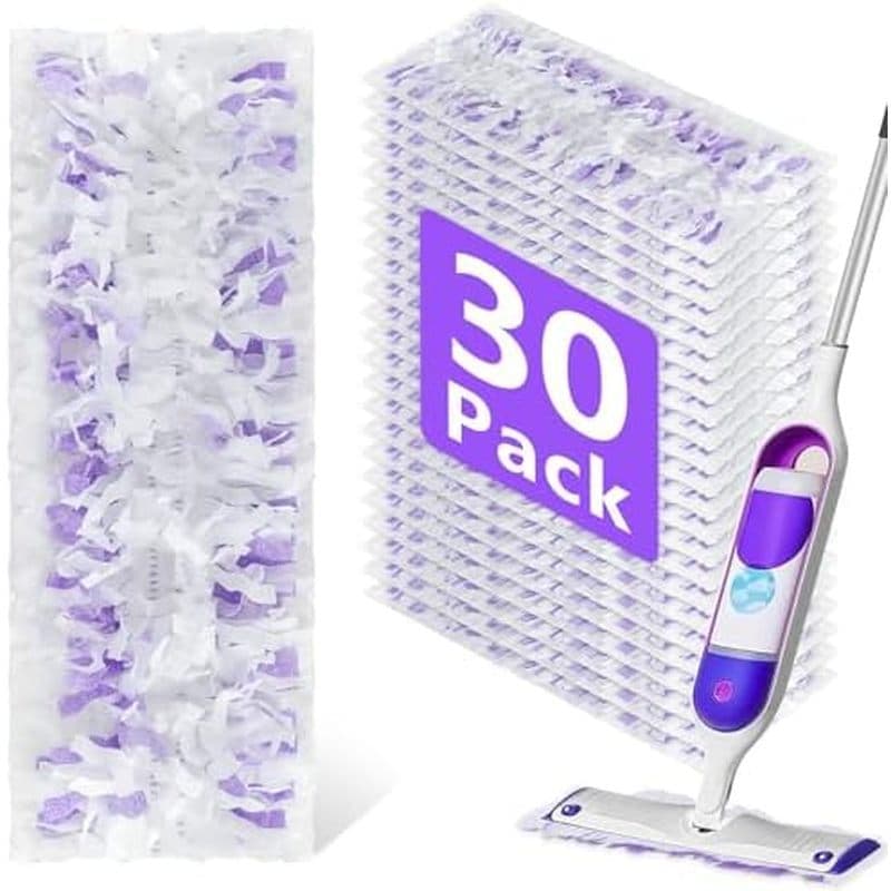 Pacote De 60 Almofadas De Recarga De Esfregão Elétrico Para Swiffer Power , Úmidas Em Spray Descartáveis Recargas Multis