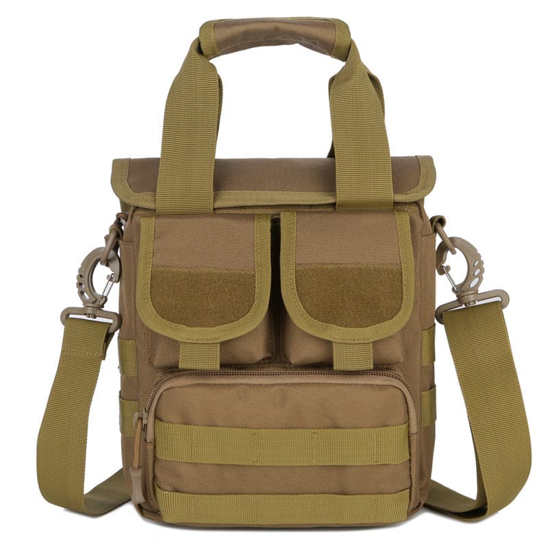 Bolsa de isca tática ao ar livre masculina multifuncional camuflagem bolsa esportiva mensageiro à prova d'água resistent