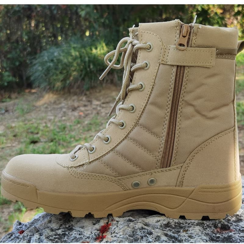 Primavera outono botas de combate respirável ao ar livre caminhadas botas de arte botas de deserto acampamento de verão