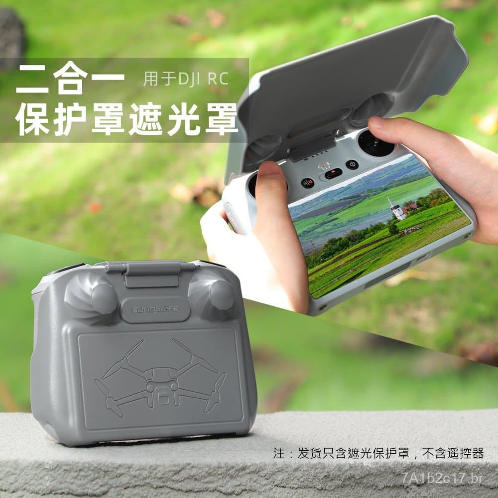 Sunnylife é utilizado para a capa protetora contra bloqueio de luz do controle remoto DJI Mini 3Pro e para a proteção co