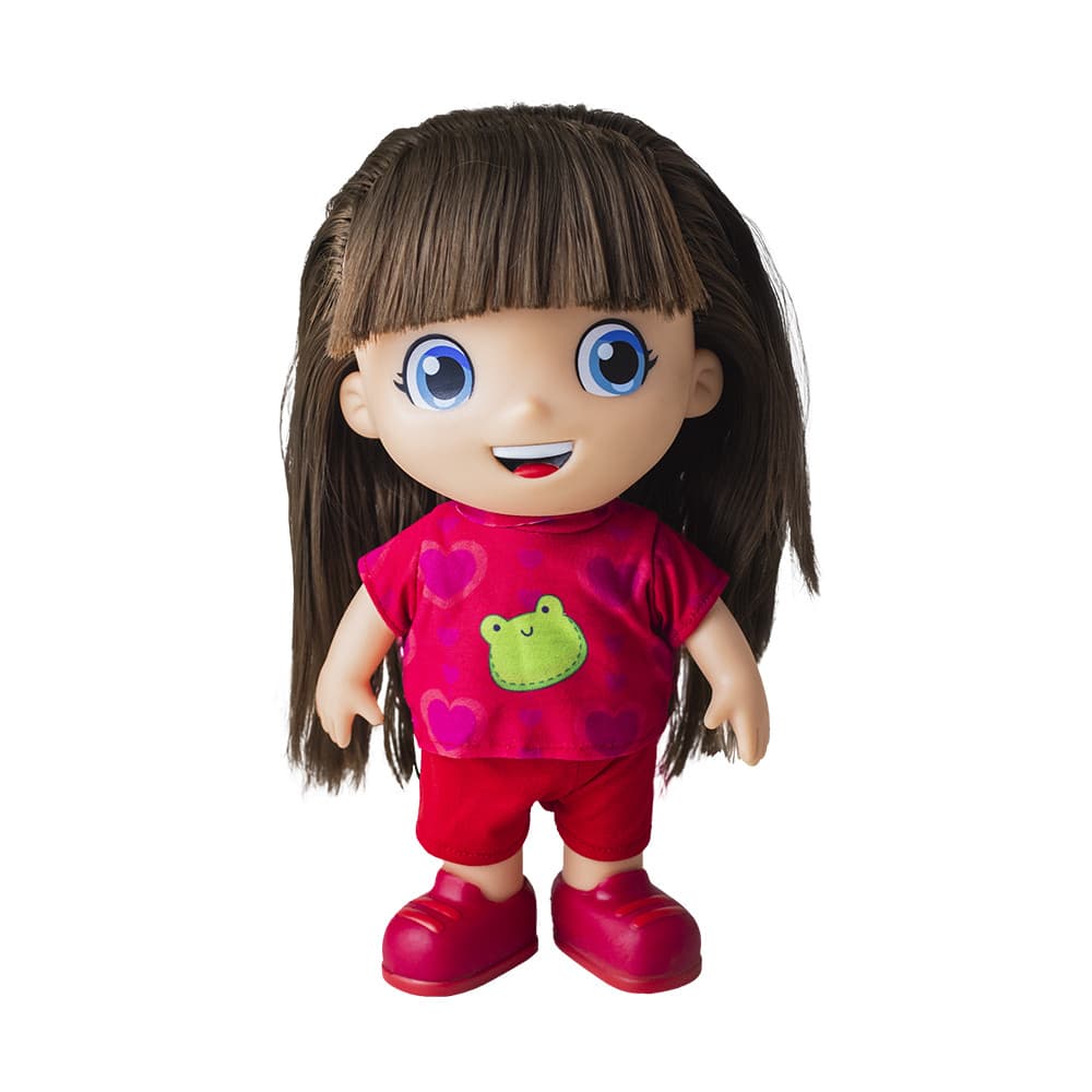 Boneca Gi Neto Aventureira 14 Frases Articulada Rosita