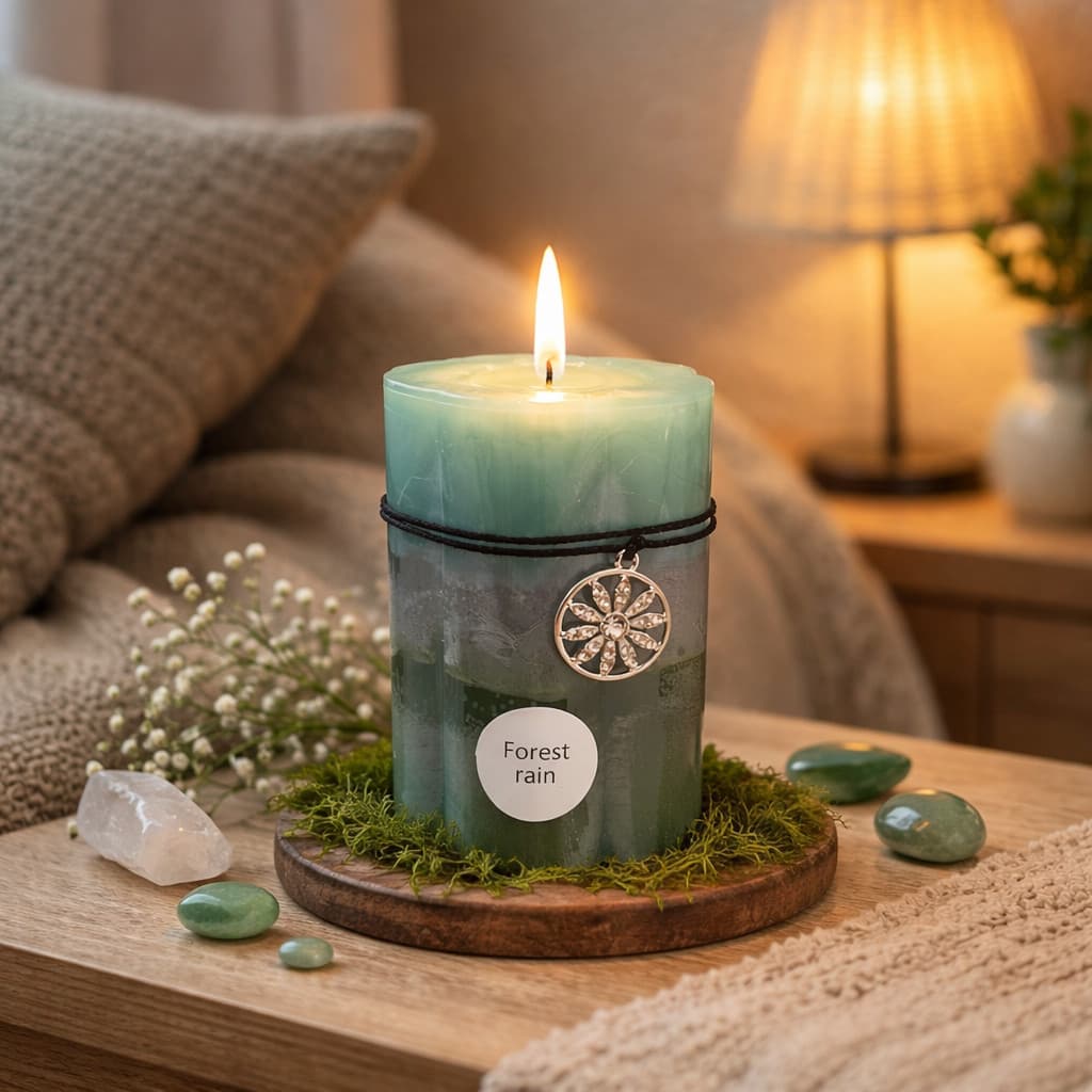 Vela Aromática Decorativa Colorida Perfume Ambiente Relaxante Casa Spa Quarto Sala Presente Lar