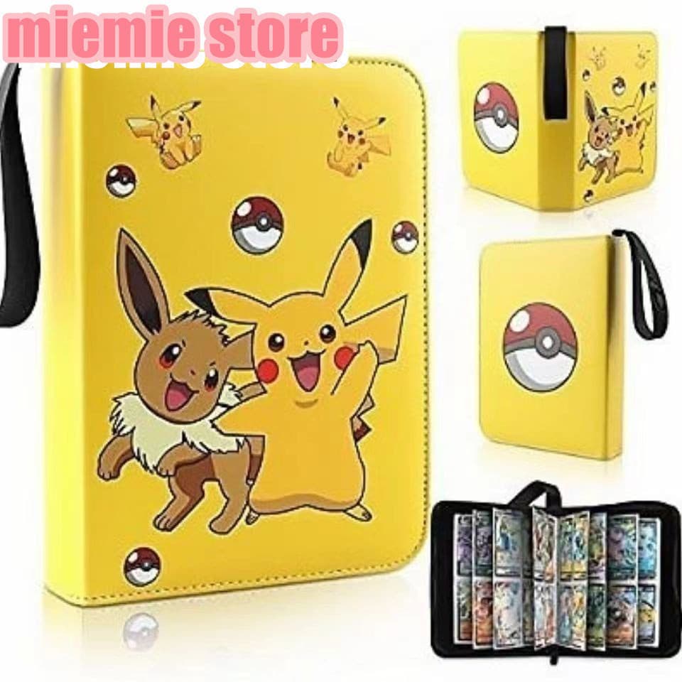 400 peças brinquedo álbum de fotos titular Anime Pokemon cartão coleção Super sonho charizard charizard pasta crianças c