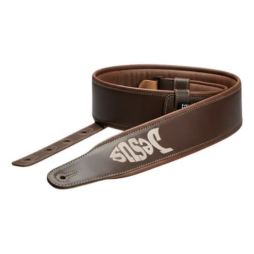 Correia Basso Cla Peixe Guitarra Violão Baixo Jesus Marrom Marrom Peixe Jesus