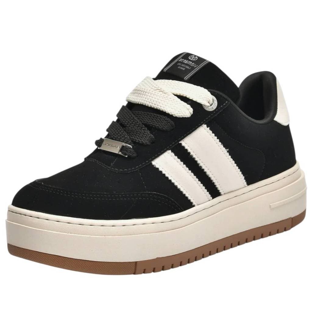 Tênis Feminino Flatform Conforto Moderno Casual Via Marte