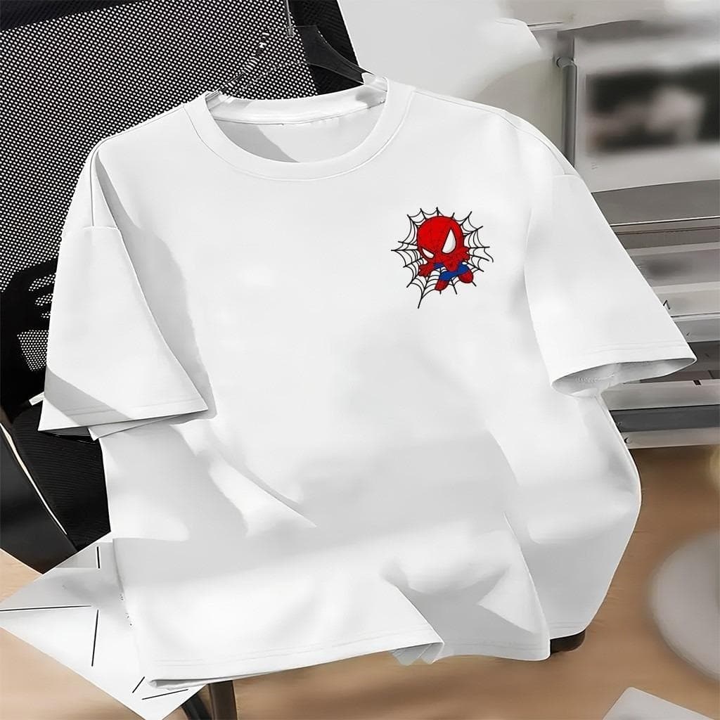 Camiseta Streetwear Unisex estampa Spider-Man (-Aranha)  100%  T-shirt Tecido Premium 100% Algodão Envio Rápido
