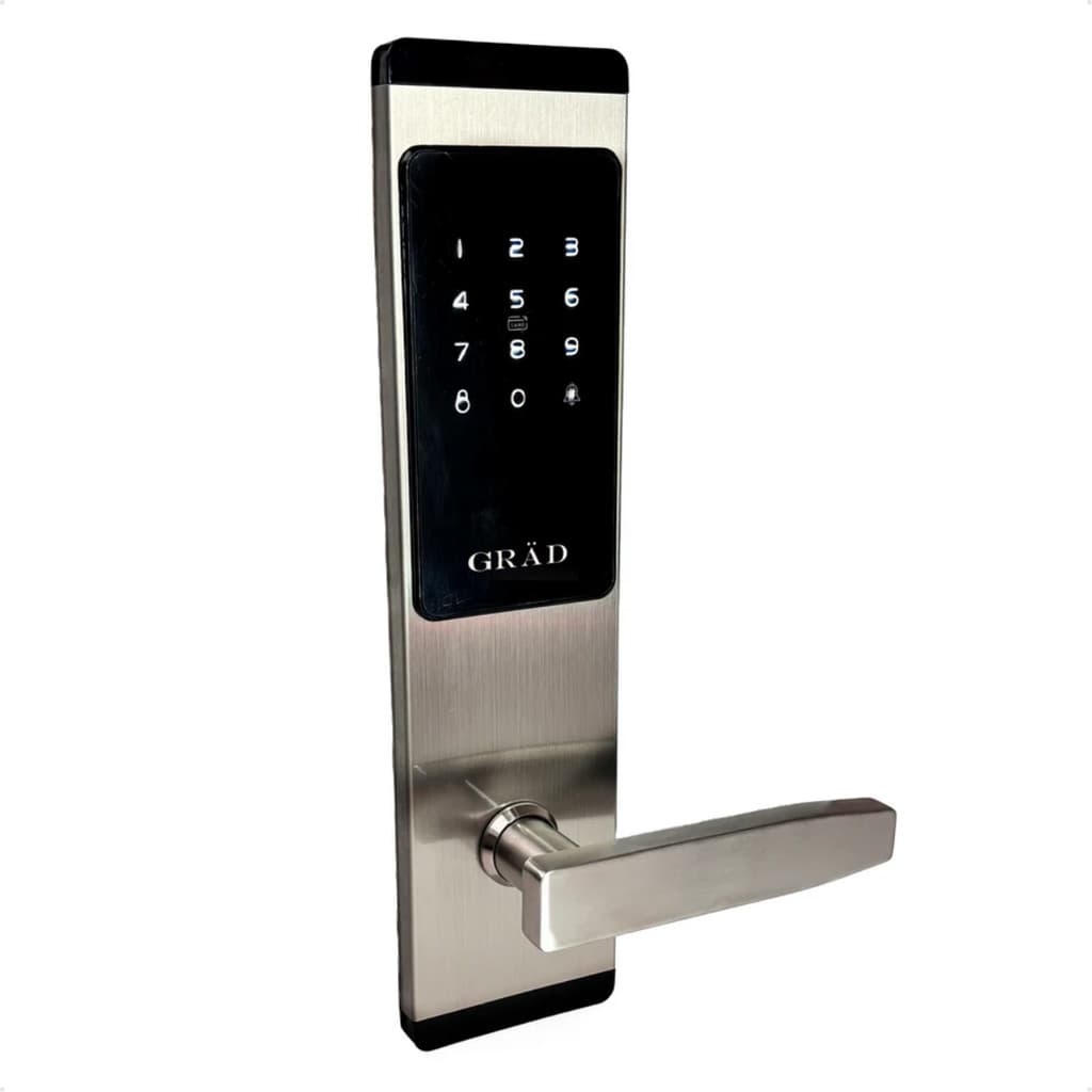 Fechadura Digital Gräd Órion 9000 Smart TTLock Hotel Airbnb Cartão Senha App