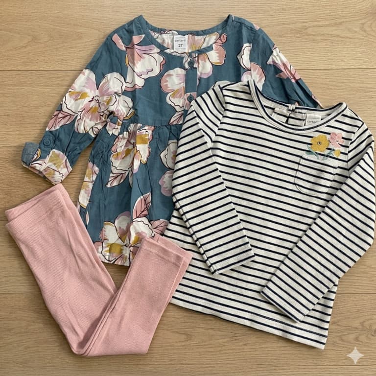 Conjunto Carter's Original Menina Algodão- NOVO