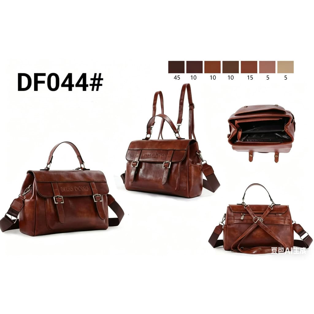 BOLSA MOCHILA TRANSVERSAL DE OMBRO DUPLA FUNÇÃO DF-044