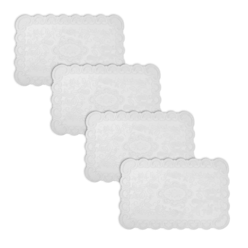 Kit 04 Toalha De Geladeira Retangular Pvc Jogo Americano