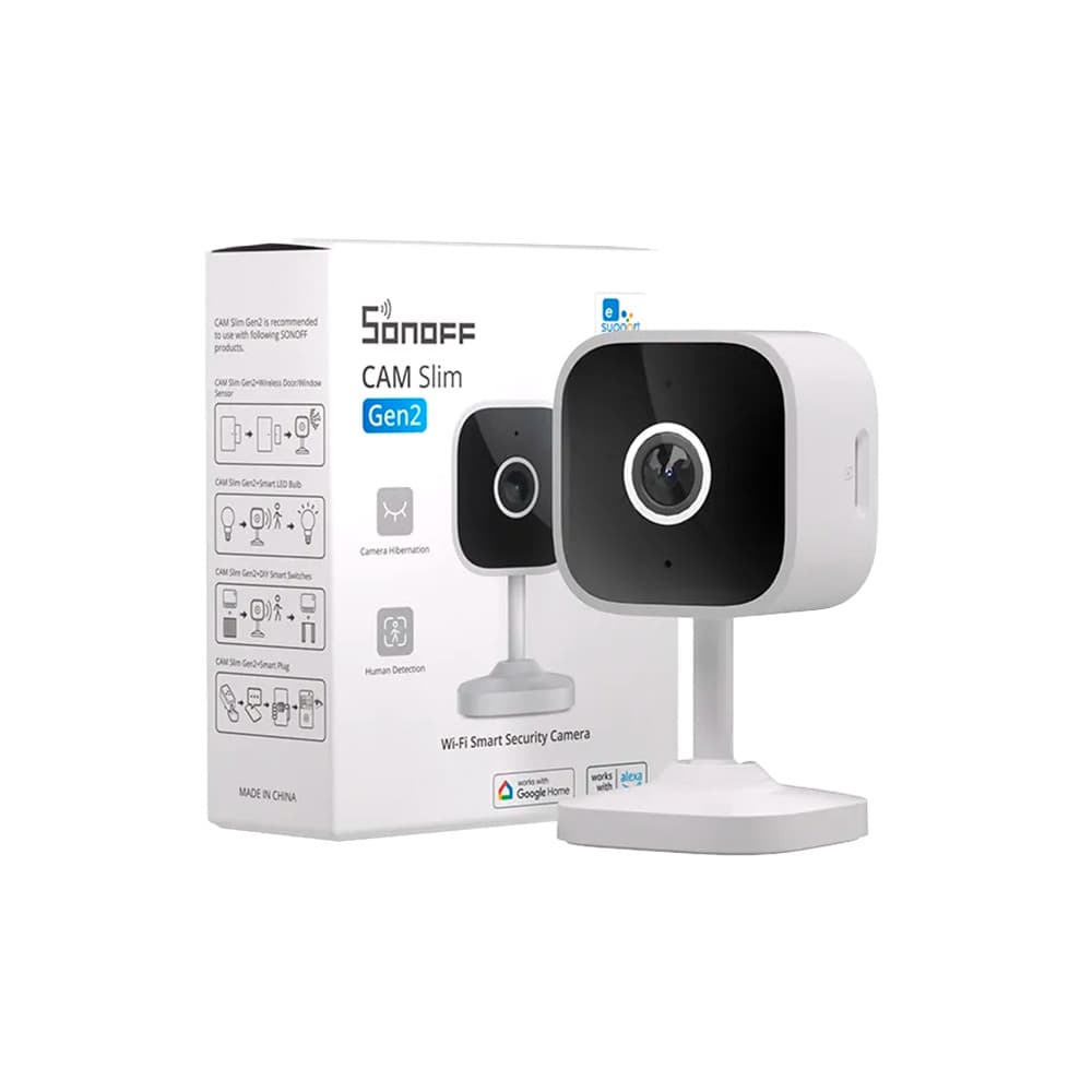 Sonoff Câmera De Segurança S-cam2 Wifi 1080p Detecção Mov