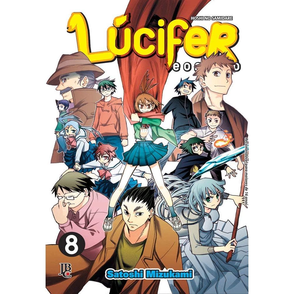LÚCIFER E O MARTELO - VOL. 08 - SATOSHI MIZUKAMI - JBC
