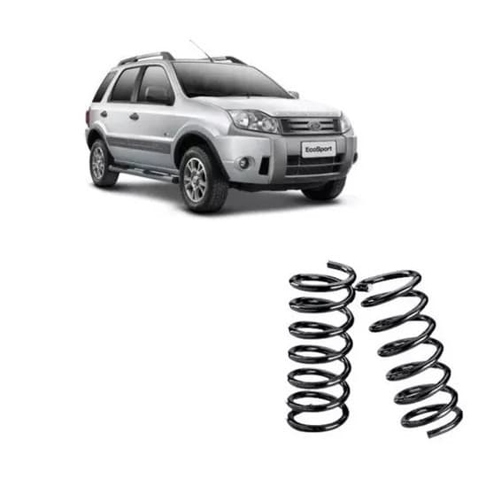 Par de Molas traseiras originais Ford Ecosport (2003/2012)