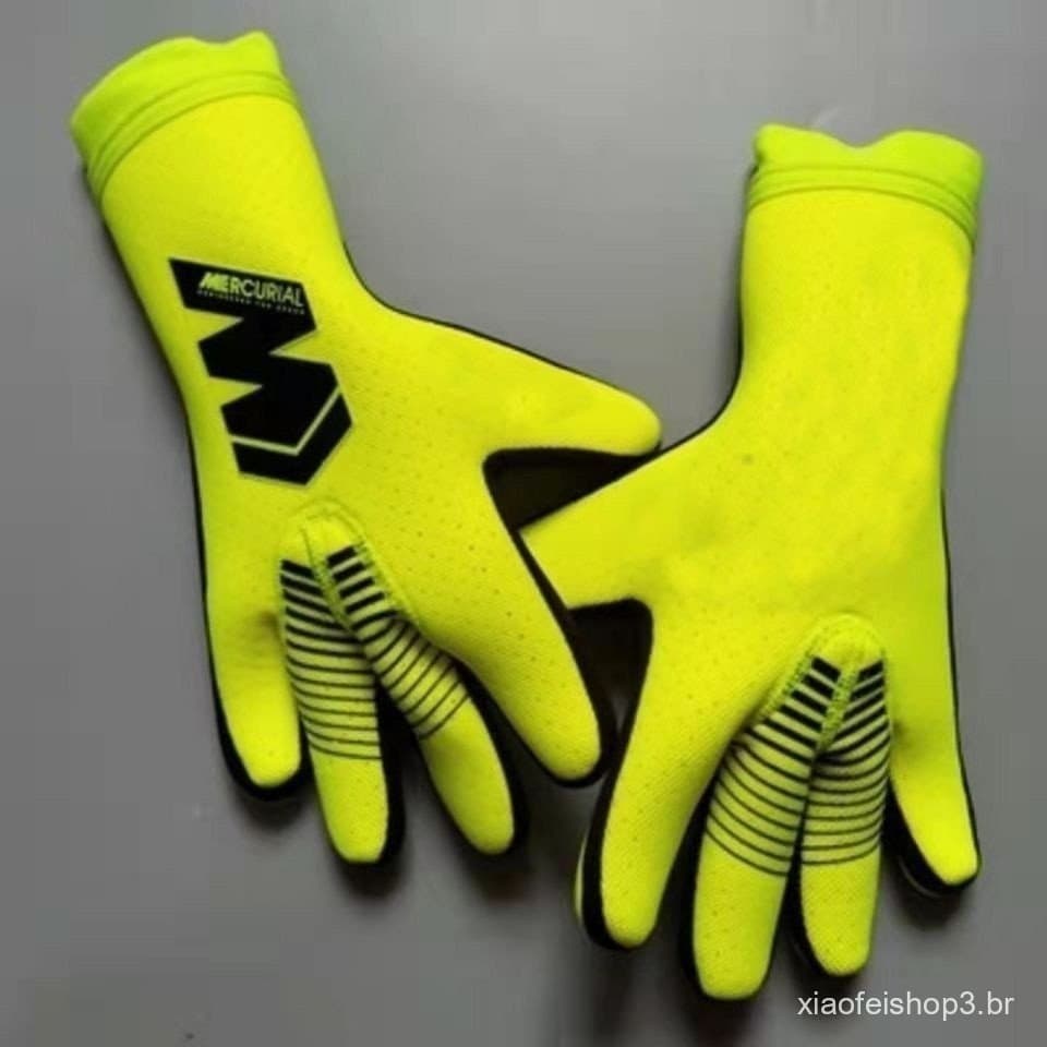 2025 Luvas de goleiro absorventes de espinhos Luvas de goleiro de futebol internas sem costura proteção de dedo choque @