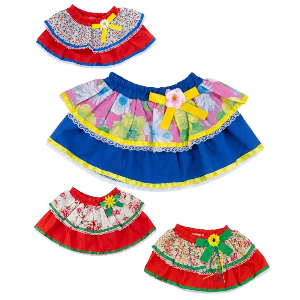 Saia Infantil Festa Junina Chitao Eventos Tematica Caipira Detalhes - 1792