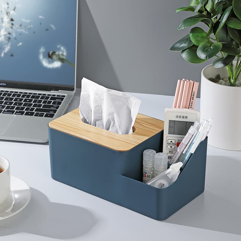 Caixa de tecido de mesa caixa de armazenamento de papel casa sala de estar sala de jantar mesa de café Nordic luz luxo m