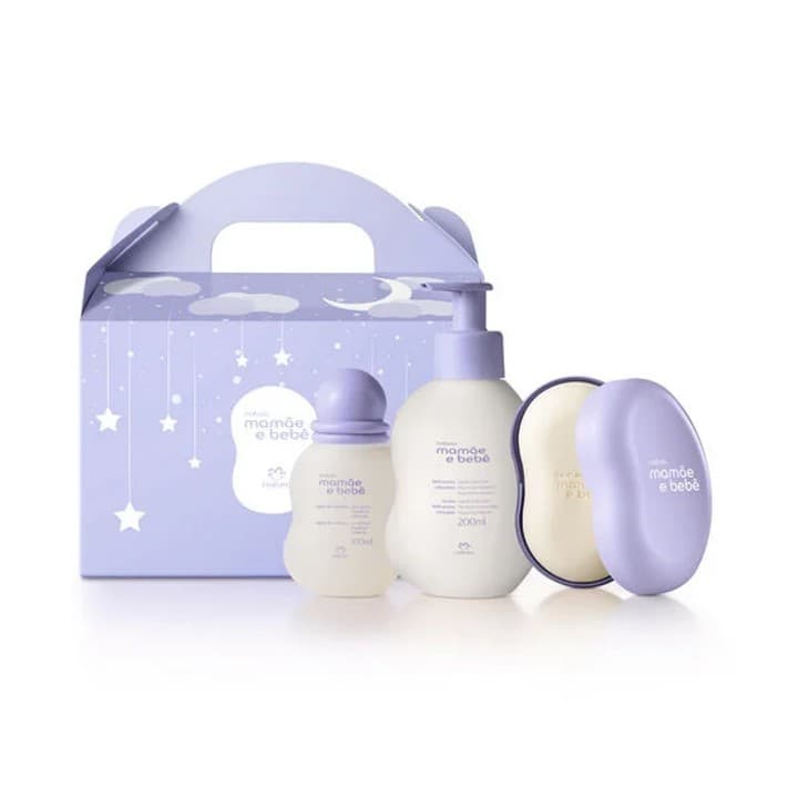 Kit Presente Mamãe e Bebê Relaxante - Natura