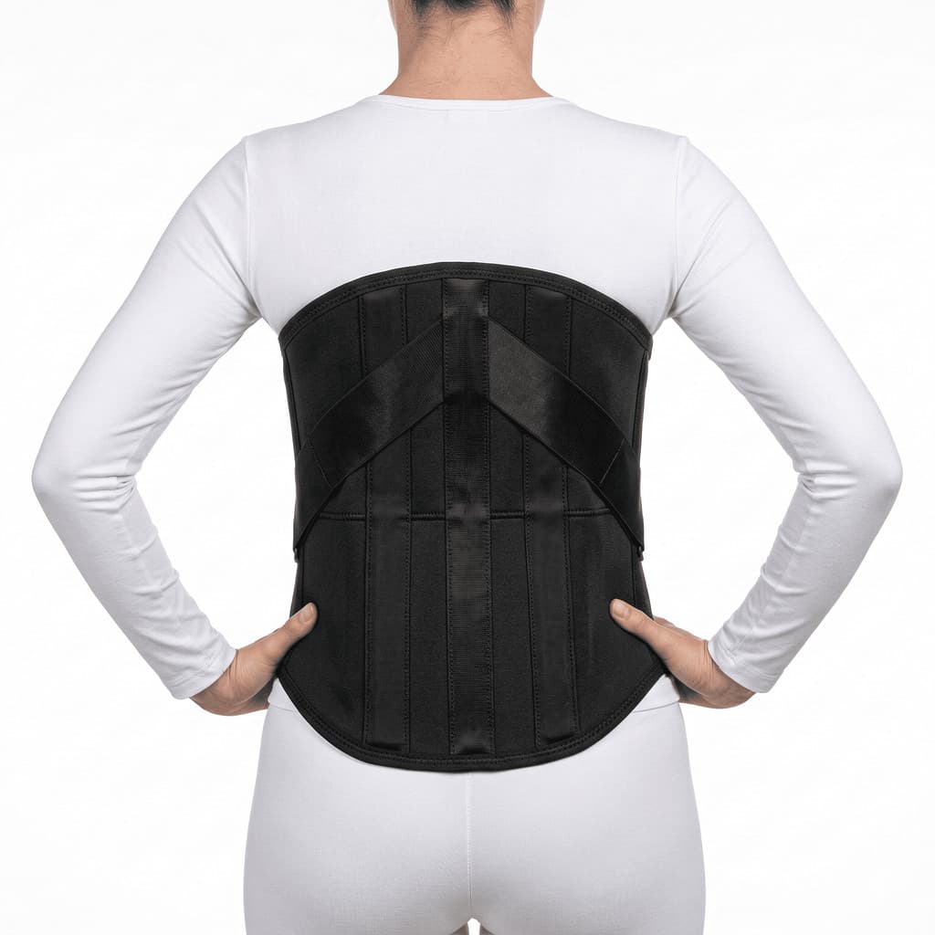 Colete Putti Ortopédico Alto Coluna Premium Take Care Preto Anvisa