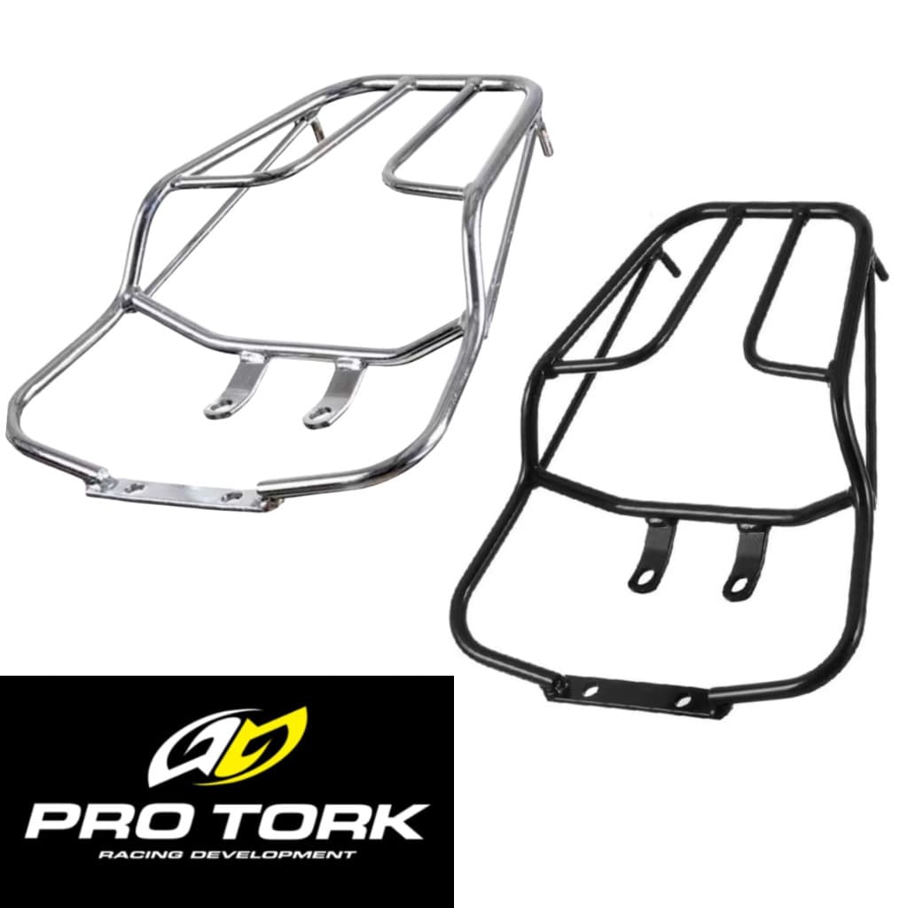 Bagageiro Pro Tork Titan/Fan 125  150 Ano 2009 Á 2013 Preto ou Cromado Suporte Bauleto