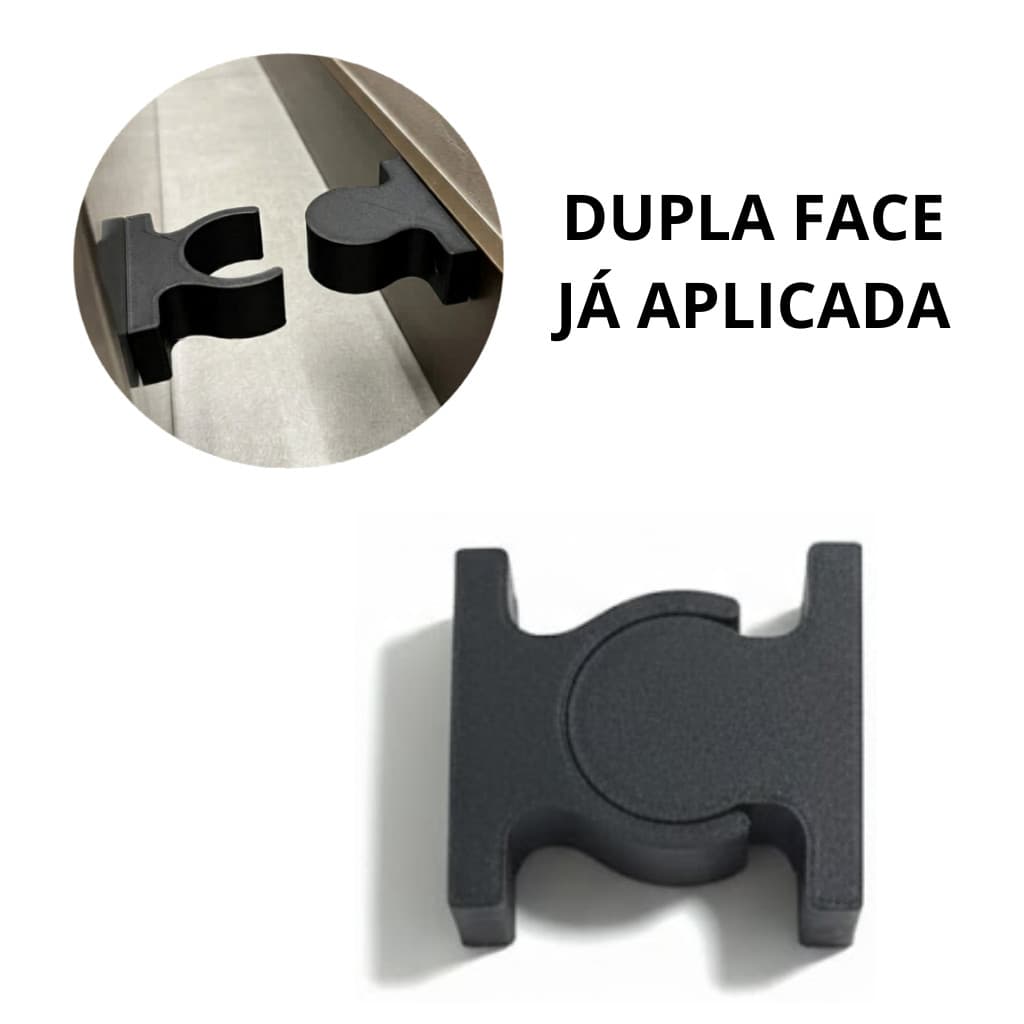 Trava Porta Adesiva Forte Anti Batida Segurança Criança Pet Alta Fixação