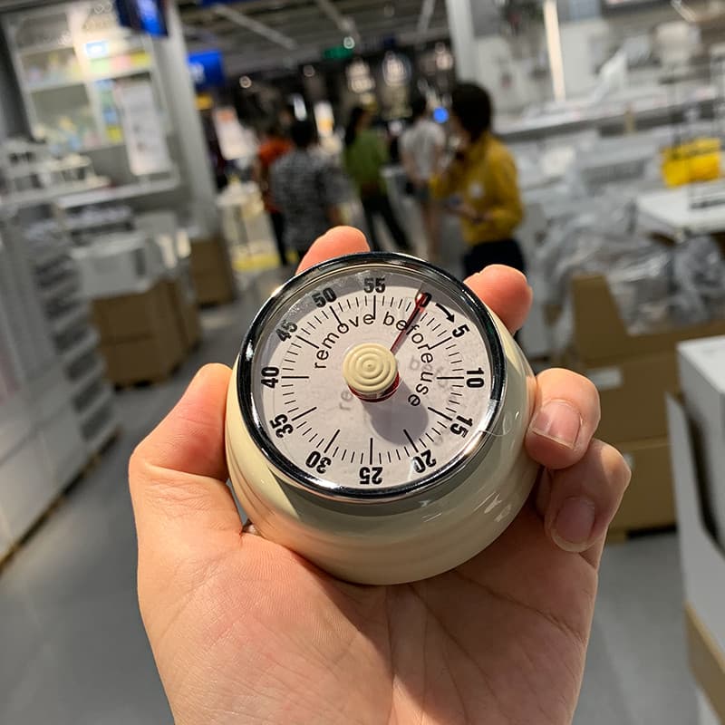 Ordem do país da ilha!Arroz Cozido Nunca Esqueça o Tempo!Absorção de ferro magnético temporizador de cozinha adesivo mag