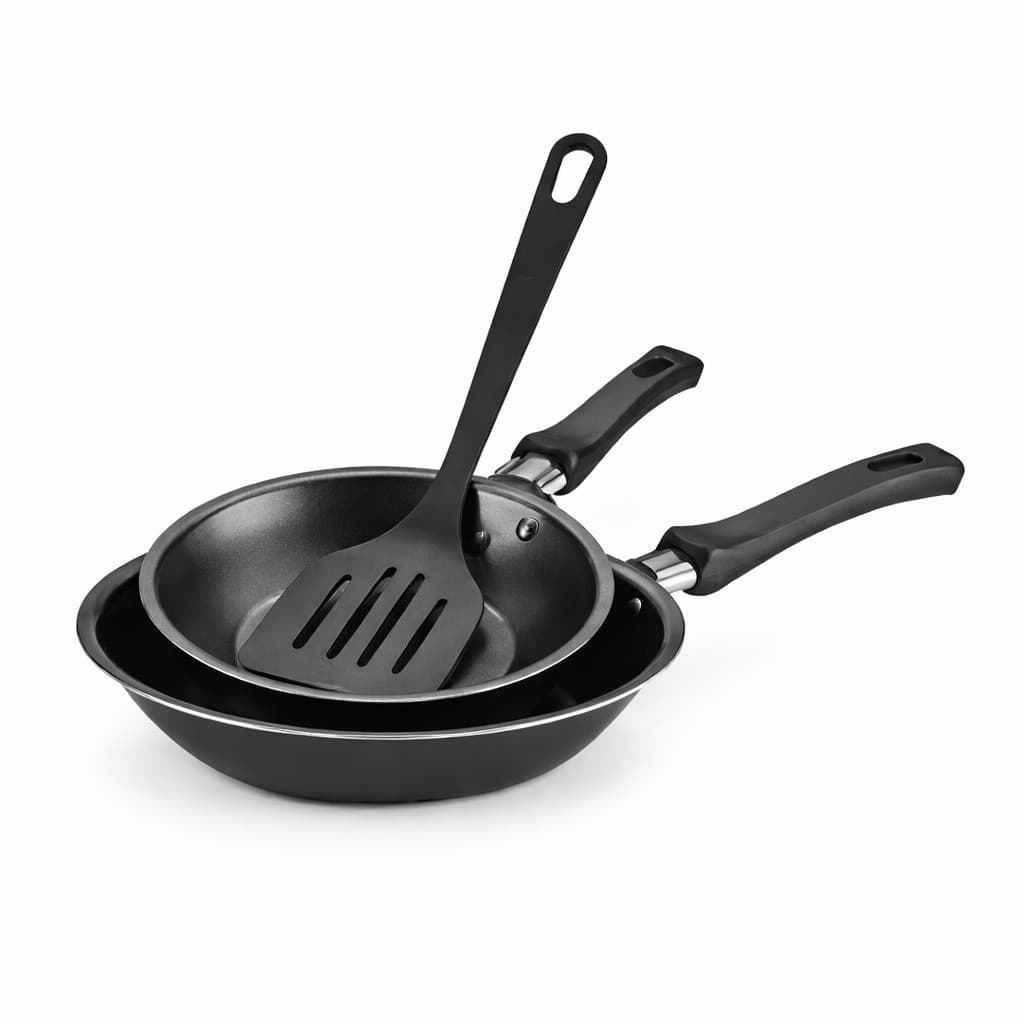 Kit Frigideira Francesa 16cm E 20cm Alumínio Mta - MTA Panelas Grafite