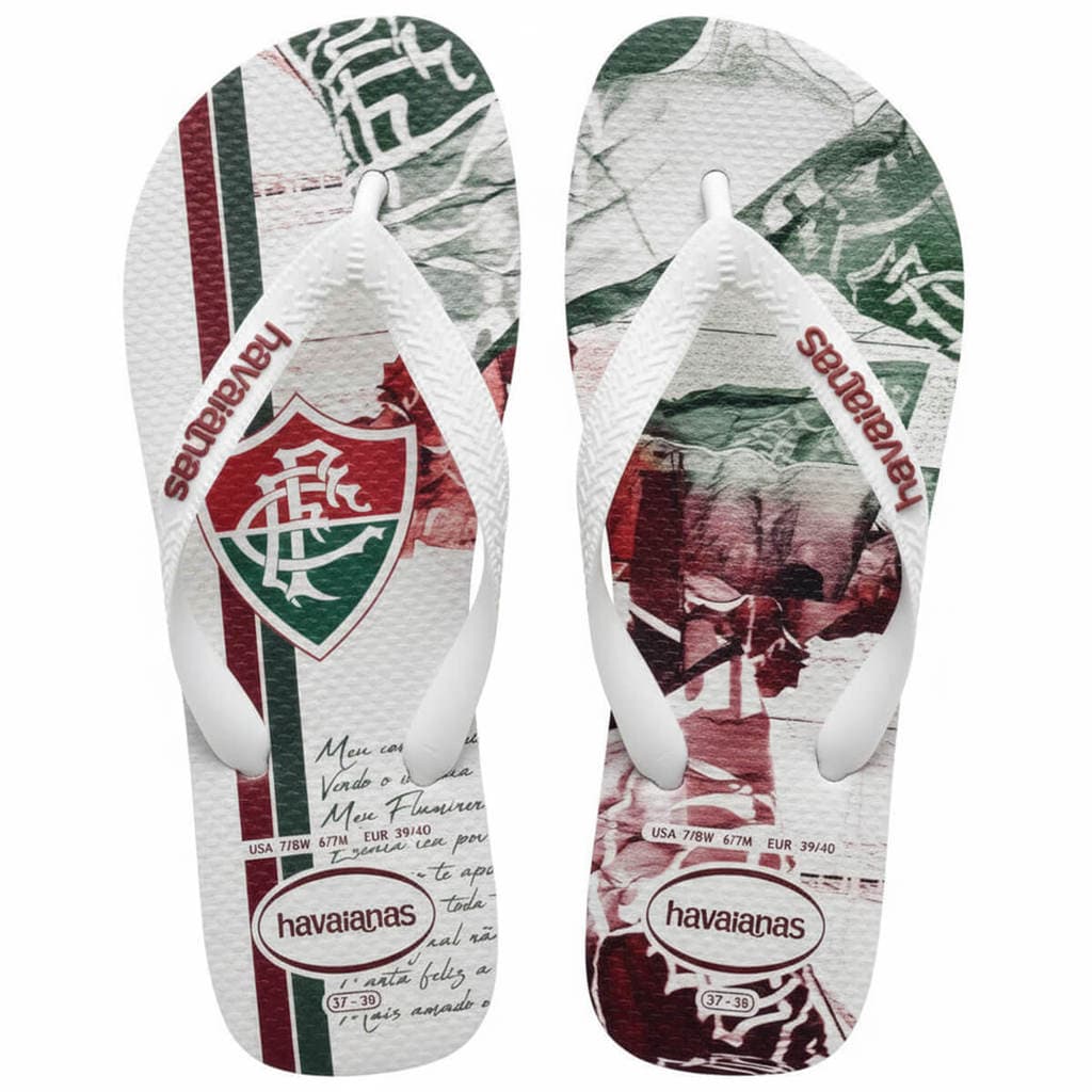 Chinelo Top Times Fluminense Havaianas Original