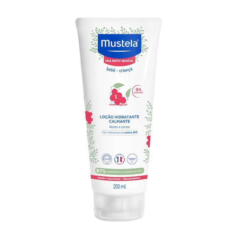 Hidratante Calmante Mustela Bebê Pele Muito Sensível 200ml