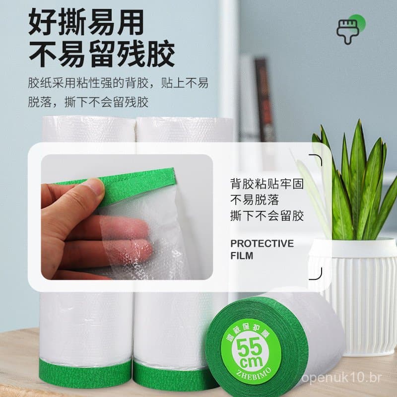 Filme protetor de alta viscosidade para decoração, filme protetor para pintura de pedra natural em paredes externas, fil