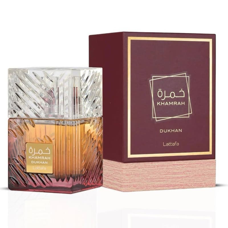Perfume Árabe Khamrah Dukhan Original 100ml – Alta Fixação | Unissex | Importado