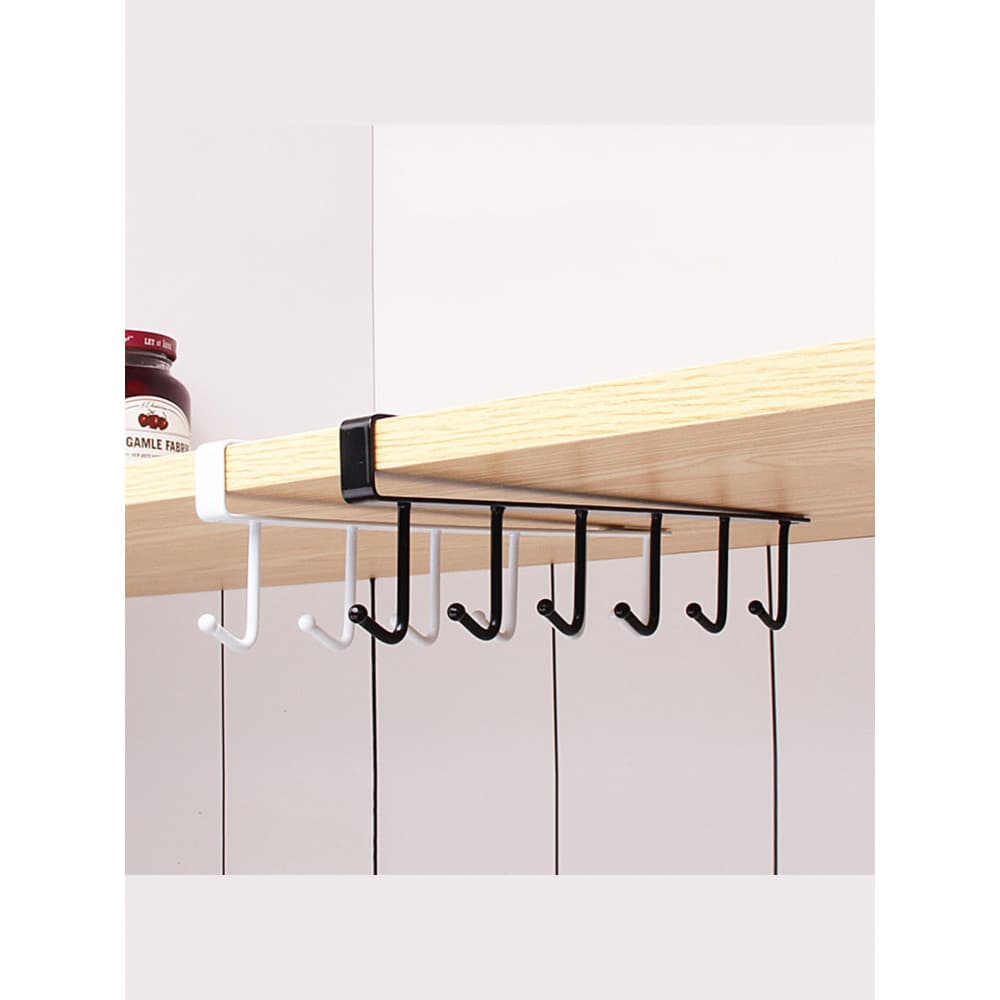 Cabide de armário T A1pq801-perfurado pano rack espátula colher cabide prateleira de cozinha gancho rack