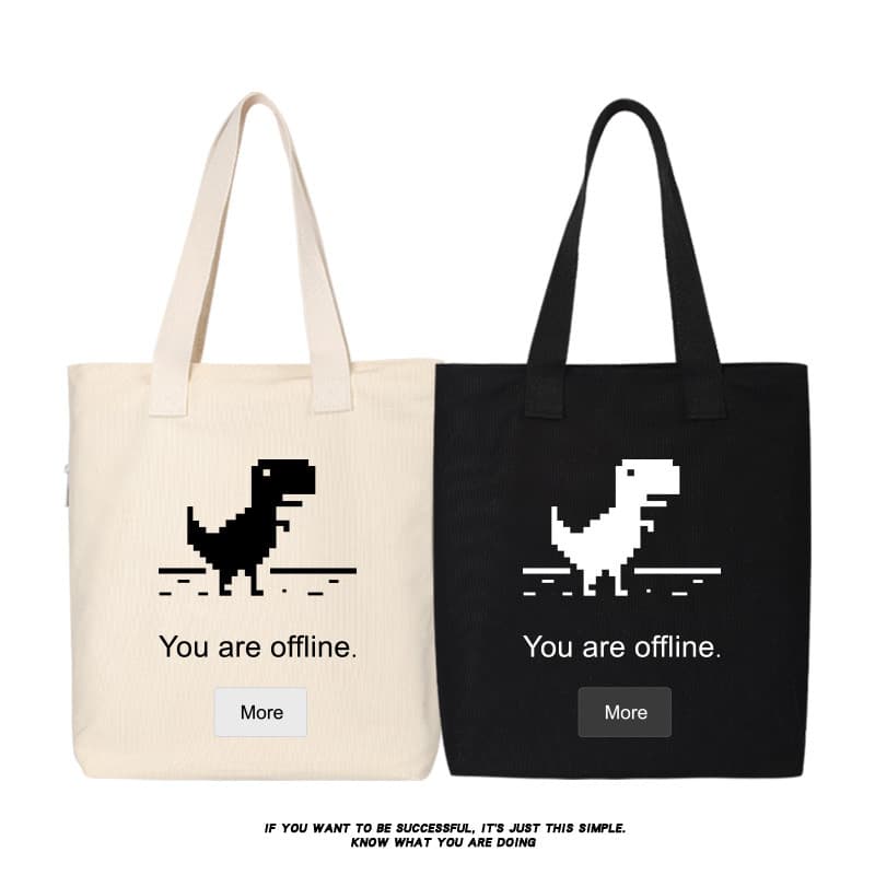 Google IT Madman Programador de Mercadoria Bolsa de Lona Impressa Bolsa Tutorial Bolsa Tote Bolsa de Ombro para Meninos