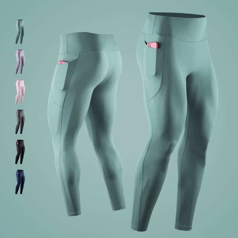 Outono inverno homens correndo leggings basquete treinamento de Fitness calças de Yoga esportes cintura alta estiramento