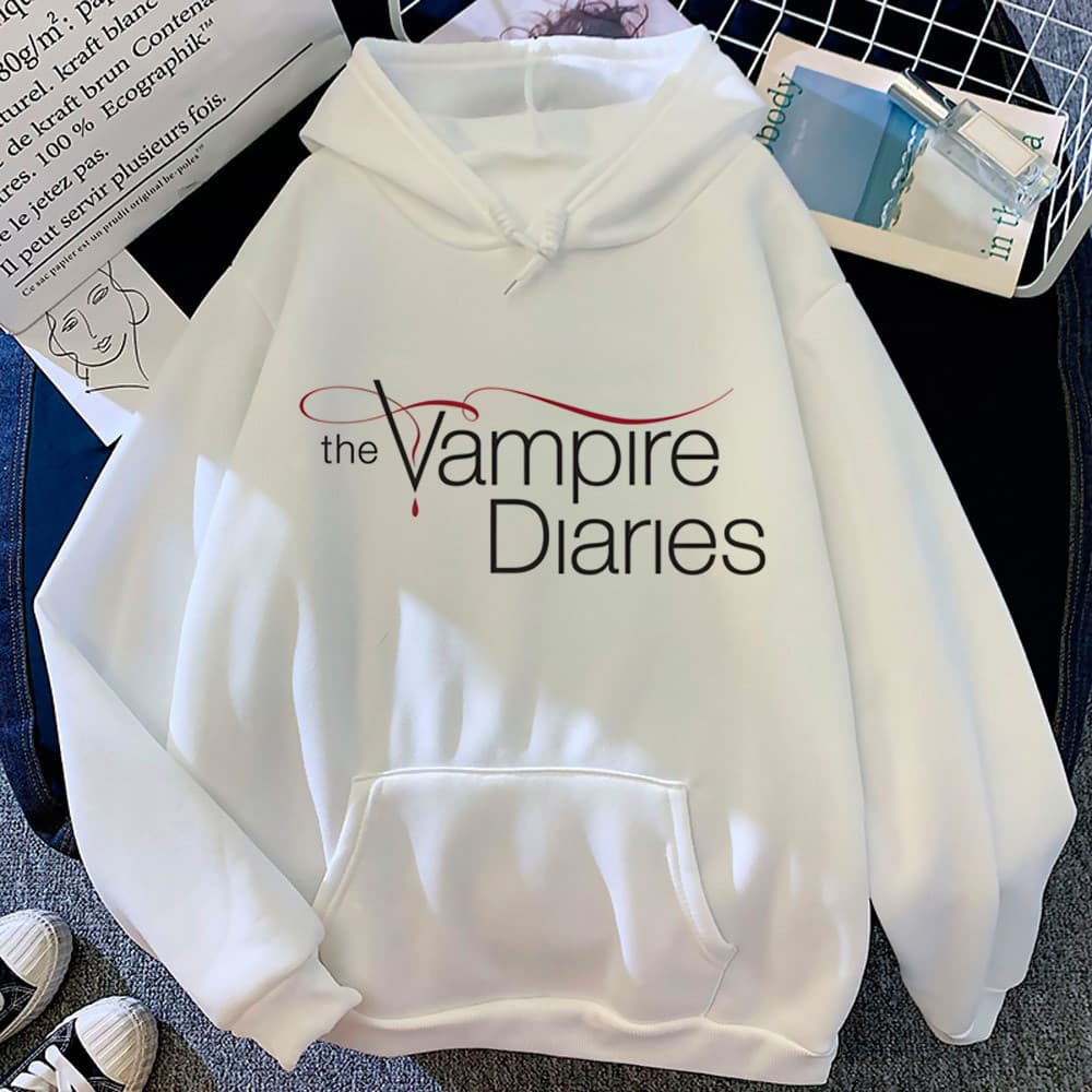 Blusa Moletom Unissex The Vampire Diaries Serie Seriado Livro Lançamento Inverno