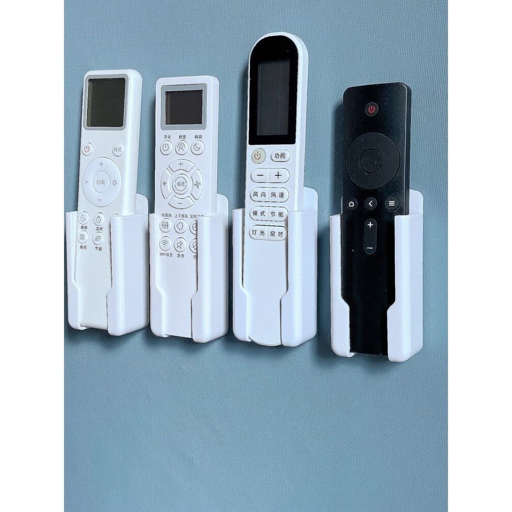 Caixa de armazenamento multifuncional telefone móvel ar condicionado TV controle remoto armazenamento fixado na parede p