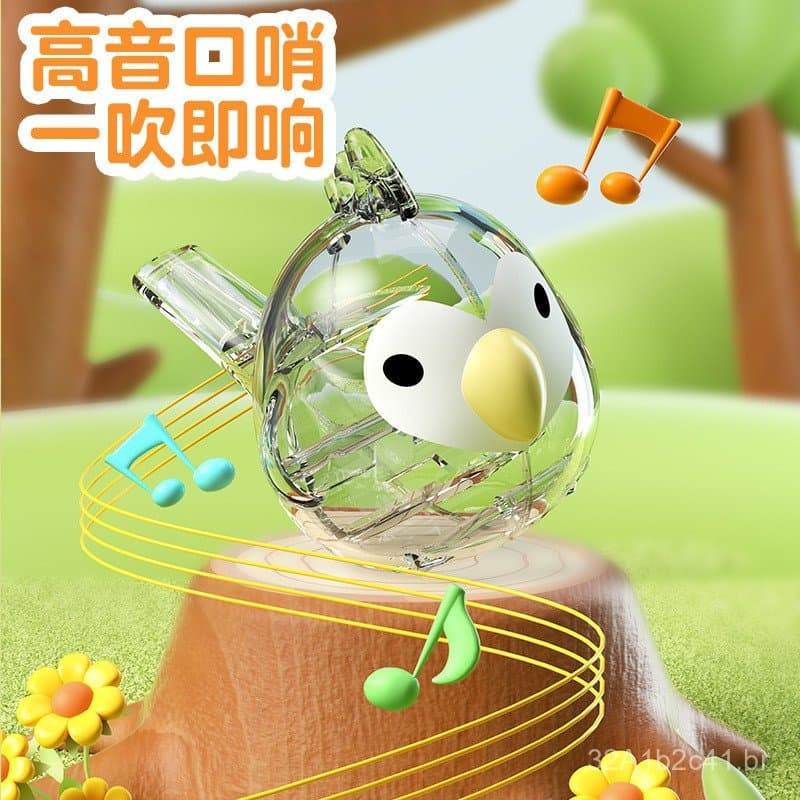 Apito Waterbird, treinador de pronúncia e músculos orais infantis, apito cheio de água, brinquedo para bebês, fabricante