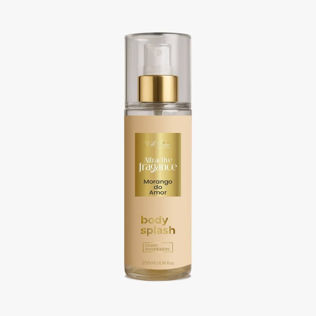 Body Splash Morango Do Amor Doce Irresistível 200ml Feminino