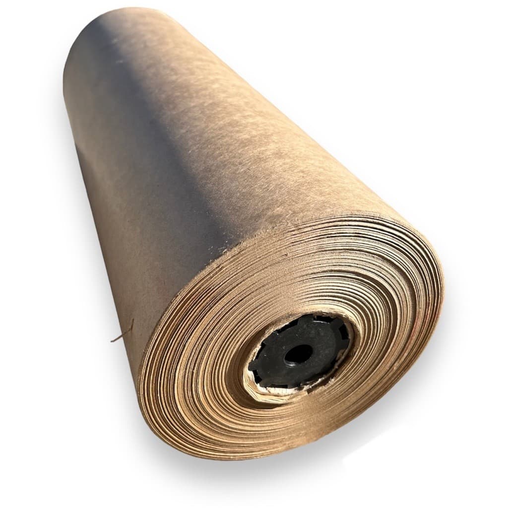 Papel Kraft Puro Bobina 40cm 150 metros Pardo Resistente 80 gramas - 1 rolo