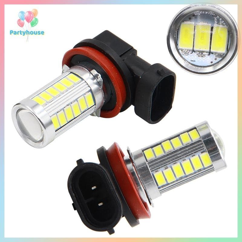 UTZN > 2 Unidades Carro H8 H11 LED 9005 9006 5630 33SMD Lâmpada De Neblina Diurna Nova