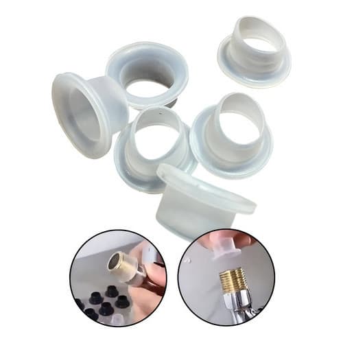 Vedantes Vazamento Torneira Veda Rosca Silicone 50 Peças