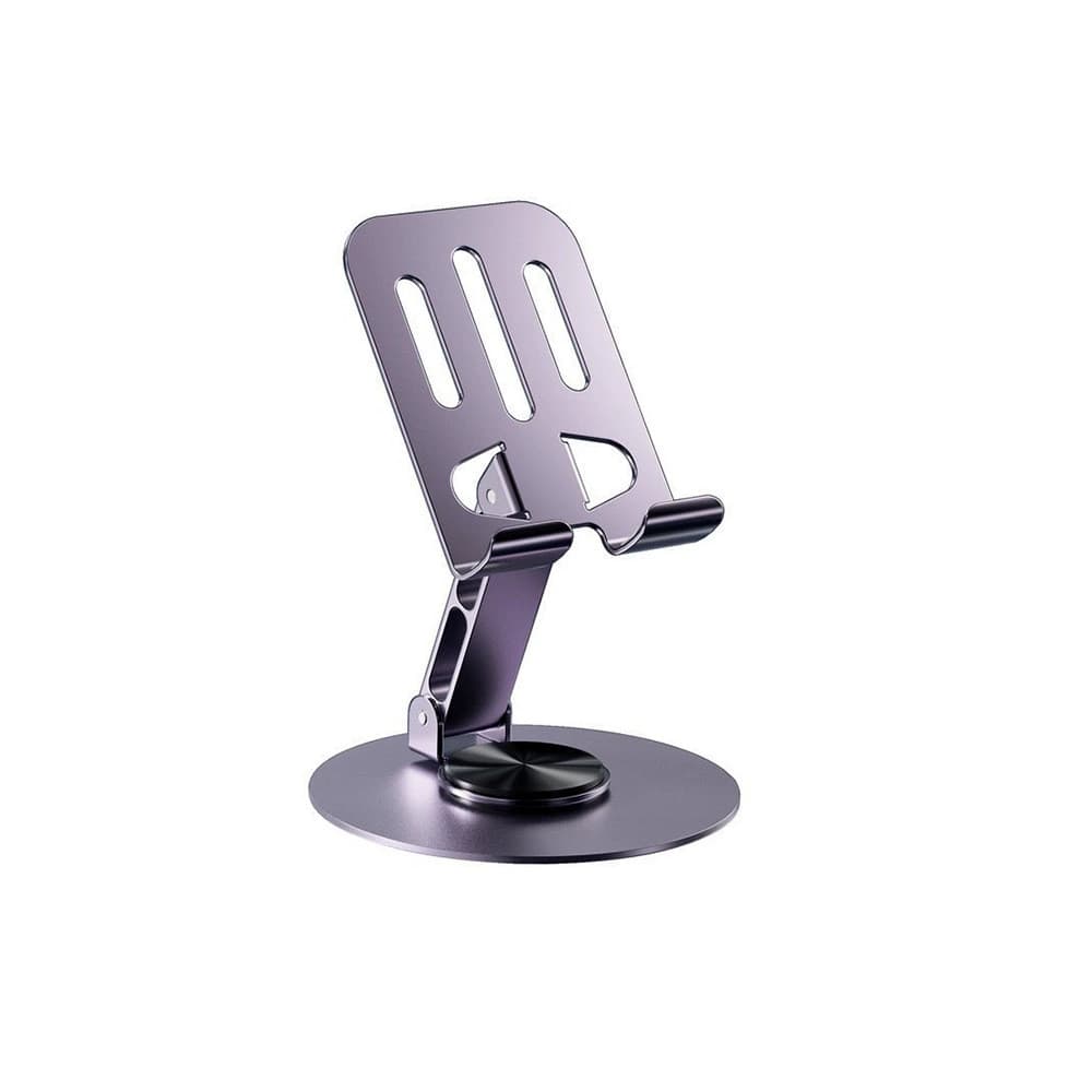 Suporte Universal Para Celular-[720 ° Rotação E Dobra Dupla] Ajustável Telefone , Acessórios De Mesa De Escritório Portá