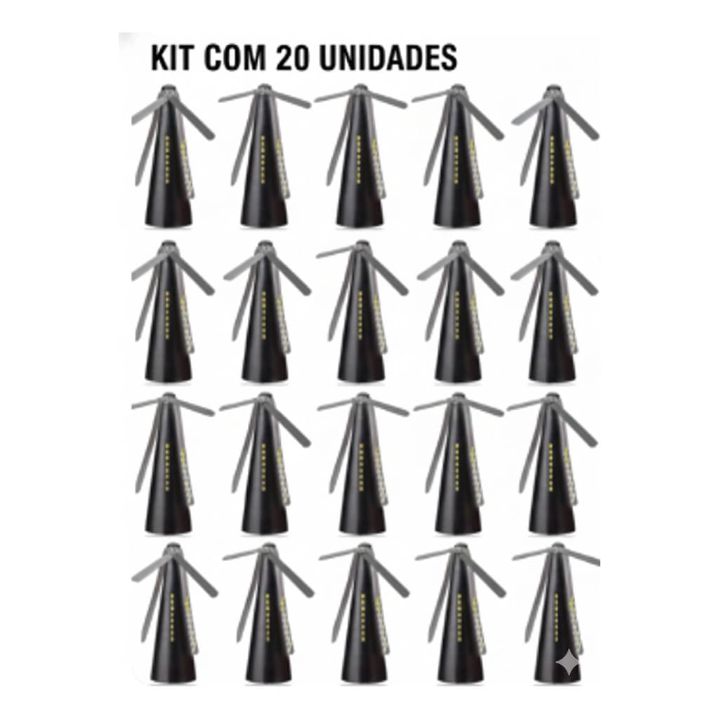 20 Ventilador Espanta Mosca Repelente Mosquito Cozinha