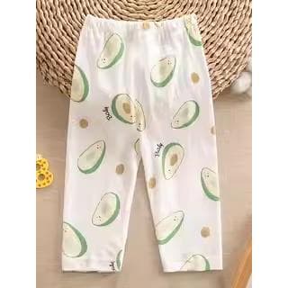Calças de pijama de algodão para bebê de verão Calças de bebê Roupas