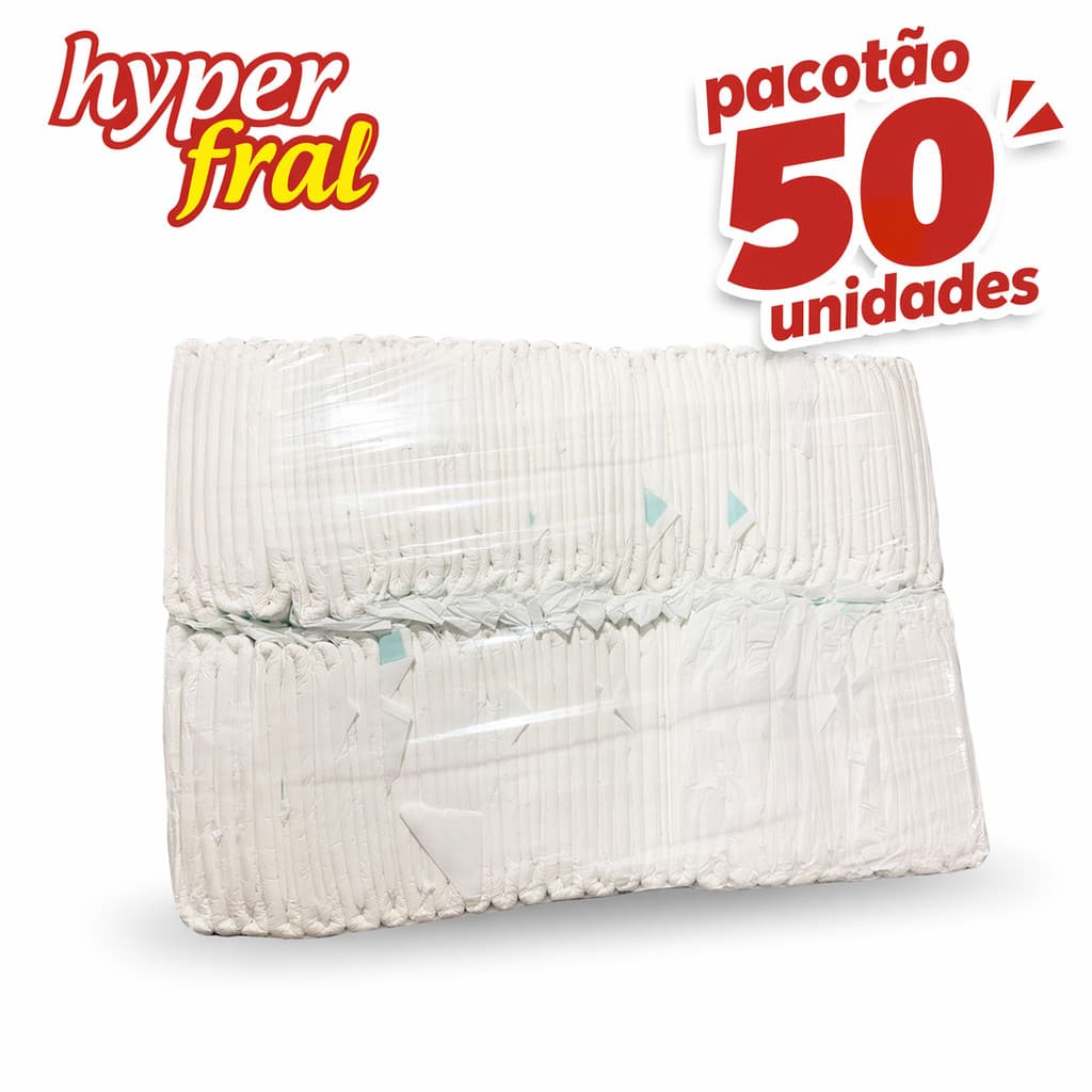 Fralda Geriátrica Hyperfral Segunda Linha Pacotão Econômico