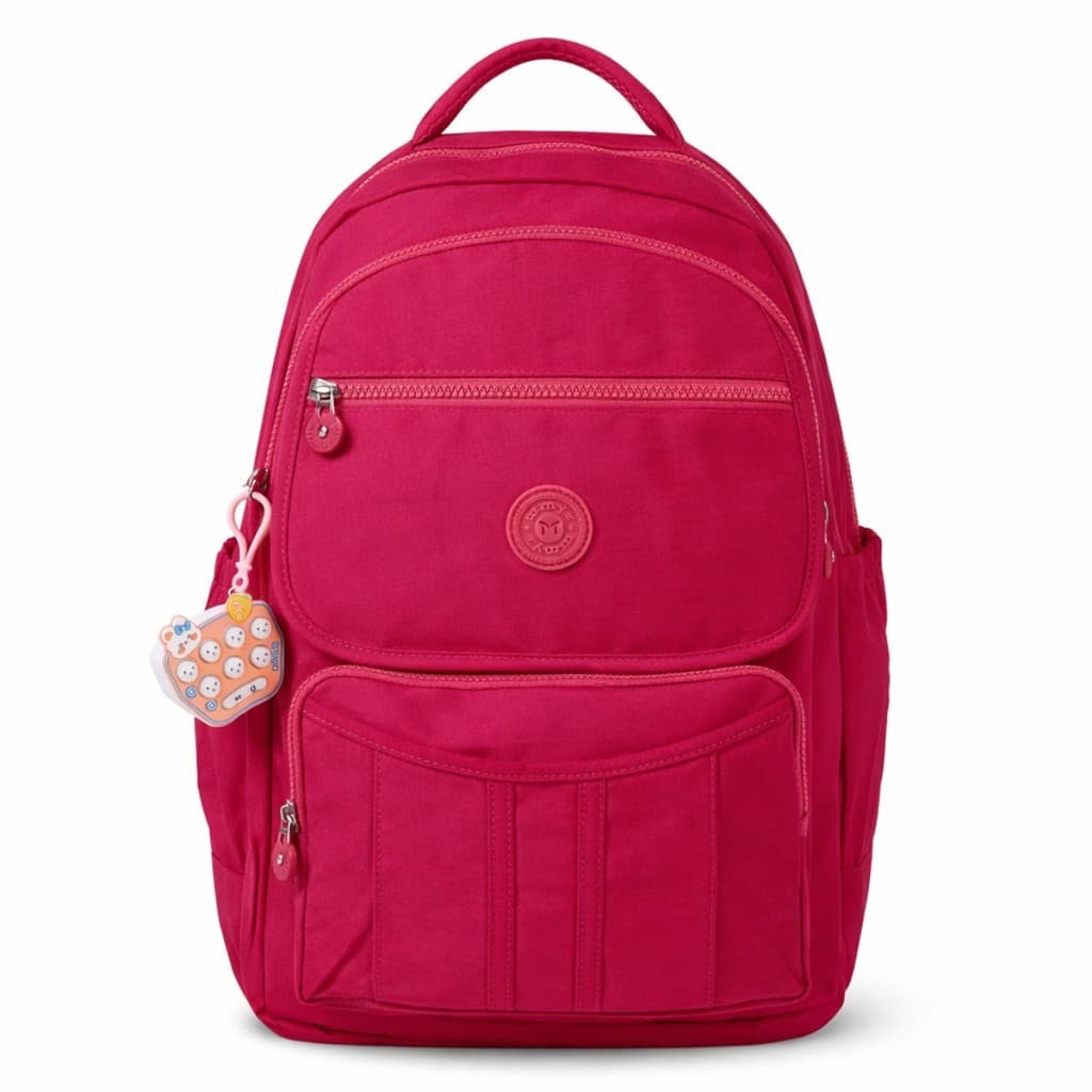 Mochila Escolar Juvenil Preta Tectel Divertida Leve Grande Resistente Compartimentos Espaçosa Confortável Dia a Dia