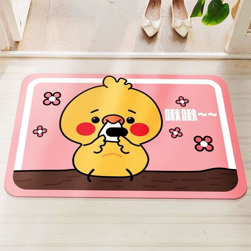 Casa casa dos desenhos animados tapete de porta entrada banheiro banheiro antiderrapante quarto cozinha absorção água po