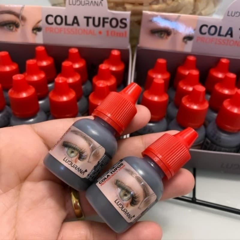 Cola Ludurana Professional Black Tuft 10 ml – Fixação Forte E De Longa Duração